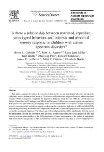 Psychiatry / Autism spectrum / Asperger syndrome / Sensory processing disorder / Pervasive developmental disorder / Sensory integration dysfunction / Sensory defensiveness / Developmental disorder / Low arousal approach / Autism / Health / Medicine