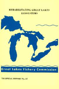 REHABILITATING GREAT LAKES ECOSYSTEMS edited by GEORGE R. FRANCIS Faculty of Environmental Studies