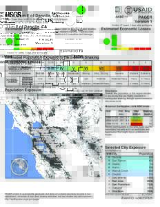 Green Alert Earthquake Shaking M 3.7, 3 km E of Danville, CA