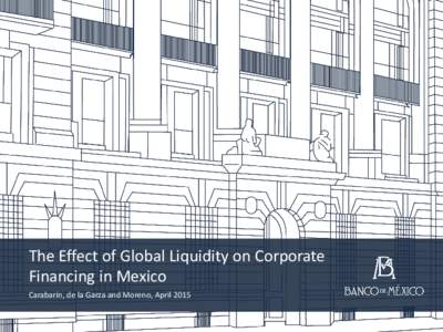 The effect of global liquidity on corporate financing in Mexico