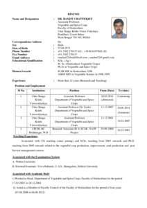 Biodata_Dr. Ranjit Chatterjee