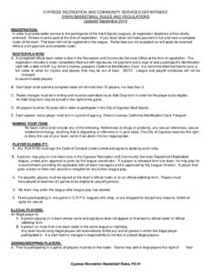 Microsoft Word - Rules and Regulations
