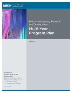 SSL R&D Multi-Year Program Plan