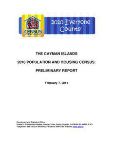 Microsoft Word - Preliminary 2010 Census Report FINAL