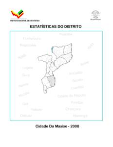 Estatísticas do Distrito de Cidade Da Maxixe  INSTITUTO NACIONAL DE ESTATÍSTICA