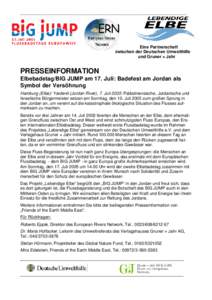 ______________________________________________________________________  Eine Partnerschaft zwischen der Deutschen Umwelthilfe und Gruner + Jahr