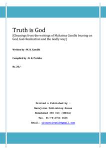 Microsoft Word - truth_is_god