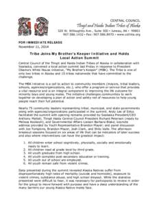 Microsoft Word - NR-Tribe Joins MBK and Holds Local Action Summit