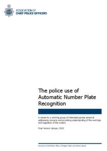Transport / Electronic toll collection / Automatic identification and data capture / Automatic number plate recognition / Optical character recognition / Vehicle registration plate / Police National Computer / Independent Police Complaints Commission / Police-enforced ANPR in the UK / Law enforcement / Surveillance / Artificial intelligence