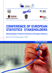 Italian Presidency of the Council of the European Union italia2014.eu Department of Statistical Sciences