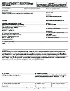 Road transport / Traffic signs / Level crossings / Traffic law / Road traffic safety / Four-quadrant gate / Traffic / Gerogery level crossing accident / Fox River Grove bus–train collision / Transport / Land transport / Road safety