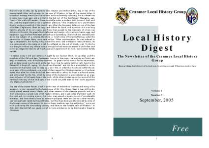 Local History Digest September 2005.pub