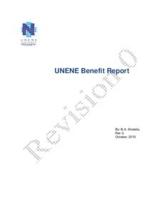 Microsoft Word - UNENE Benefit Report Rev0.doc