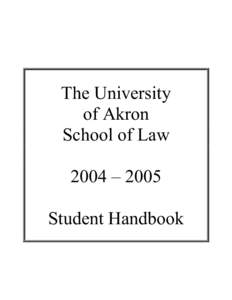 Professor / Knowledge / Elon University School of Law / Education / University of Akron School of Law / Academia