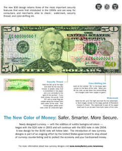 Banknotes / Money forgery / Papermaking / Stationery / Watermark / United States five-dollar bill / 100 krooni / Currency / Money / Rupee