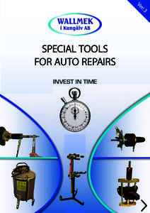 r: 3 Ve SPECIAL TOOLS FOR AUTO REPAIRS INVEST IN TIME