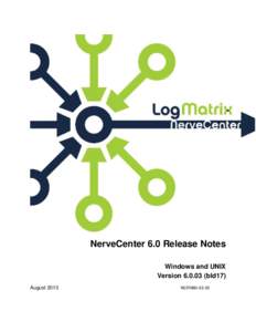 NerveCenterRelease Notes