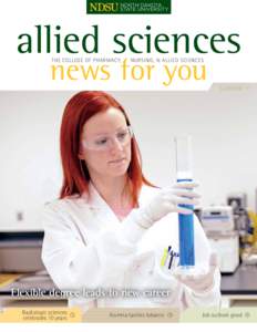 allied sciences news for you THE COLLEGE OF PHARMACY, NURSING, & ALLIED SCIENCES