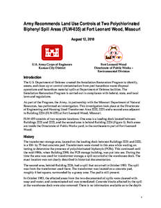 Engineering Evaluation / Cost Analysis at the Old Pesticide Storage Area, Fort Leonard Wood, Missouri