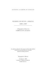 Guggenheim Fellows / Homer Adkins / Chemist / Organic Reactions / Farrington Daniels / Roger Adams / Chemistry / Homer Burton Adkins / Science