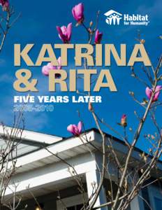 KATRINA & Rita FIVE YEARS LATER Hope