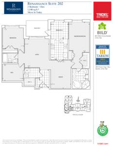 Renaissance Suite[removed]Bedroom + Den 1,540 sq.ft.* Move In Today  2K2+D