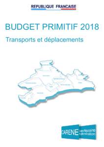 BUDGET PRIMITIF 2018 BUDGET PRIMITIF