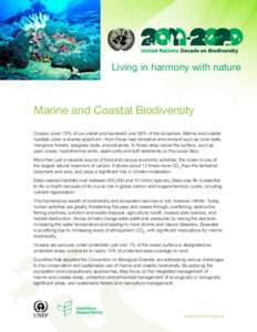 Philosophy of biology / Fisheries / Biodiversity / Census of Marine Life / Marine biology / Zoology / Sustainable fishery / Coral reef / International Collective in Support of Fishworkers / Biology / Environment / Earth