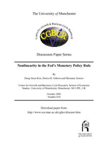 Money / Monetary economics / Inflation / Economic policy / Monetary policy reaction function / Phillips curve / Taylor rule / Inflation targeting / Monetary inflation / Economics / Macroeconomics / Monetary policy