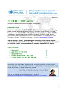 Microsoft Word - ESCR Bulletin April 2012.doc