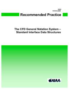 CGNS Standard Interface Data Structures