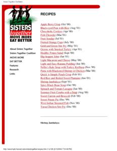 Sisters Together: Eat Better