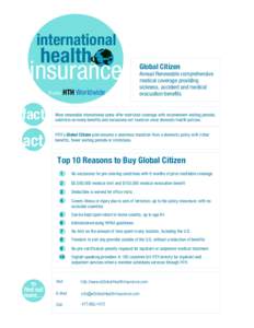 international  health insurance from HTH Worldwide