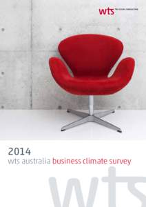 2014  wts australia business climate survey wts australia | business climate survey 2014