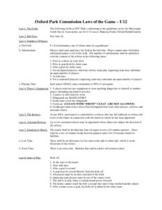 Microsoft Word - U12laws updated dru.doc