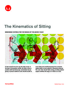 Solution Essay: The Kinematics of Sitting
