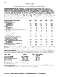 Ferroalloys / Economic geology / Ferromanganese / Silicomanganese / Steel / Ore / Chemistry / Manganese / Matter