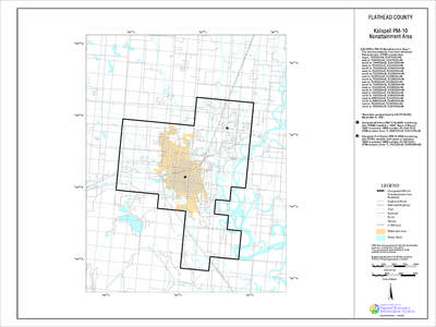 Montana DEQ - Kalispell PM-10 Nonattainment Area