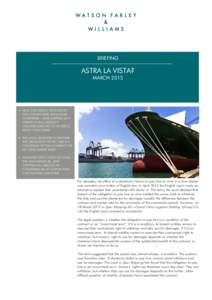Microsoft Word - DRAFT - WFW - Astra La Vista