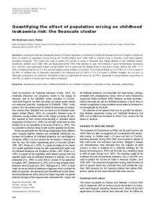 British Journal of Cancer[removed]), 144–151 © 1999 Cancer Research Campaign Article no. bjoc[removed]