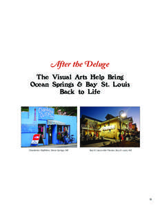 After the Deluge The Visual Arts Help Bring Ocean Springs & Bay St. Louis Back to Life  Chandeleur Outfitters, Ocean Springs, MS