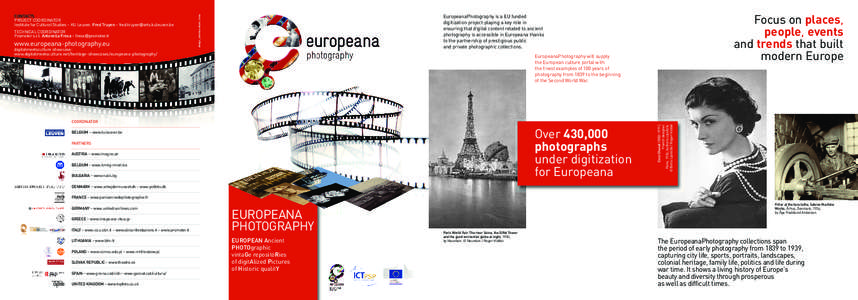 Europeana / Fratelli Alinari / Web portal / Photography / Digitizing / Western culture / Cultural policies of the European Union / European culture / Europe