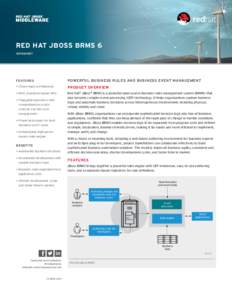 Software / Red Hat / Computing / Rule engines / Java enterprise platform / Cross-platform software / Data modeling / JBoss Developer Studio / JBoss / Business rule management system / WildFly / Drools