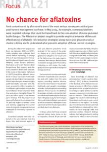 Mycotoxins / Aflatoxin / Dog health / Ketones / Lactones / Energy crops / Maize / Peanut / Aflatoxicosis and cancer effects of Aflatoxin / Food and drink / Agriculture / Chemistry