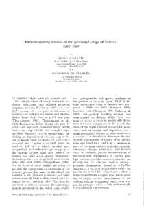 Remote sensing studies of the geomorphology of Surtsey,  BY JAMES B. GARVIN NASA C~oddaldS p , i ~ cFlight Centel