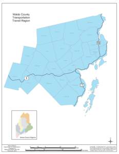 Waldo County Transportation Transit Region Winterport