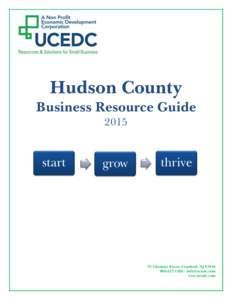 Hudson County Business Resource Guide 2015 start