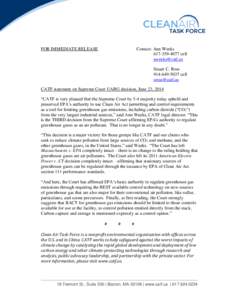 Air pollution in California / United States Environmental Protection Agency / Air pollution / Massachusetts v. Environmental Protection Agency / Air quality law / Clean Air Act / California Air Resources Board / Regulation of greenhouse gases under the Clean Air Act / Greenhouse gas inventory / Environment / Earth / Climate change policy in the United States