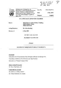 International Criminal Tribunal for the former Yugoslavia / History of the Balkans / Serbian war crimes / Yugoslav Wars / Bosnia and Herzegovina / Srebrenica massacre / Croatian War of Independence / Kosovo War / Florence Hartmann