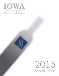 IOWA  Alcoholic Beverages Division 79th Annual Report